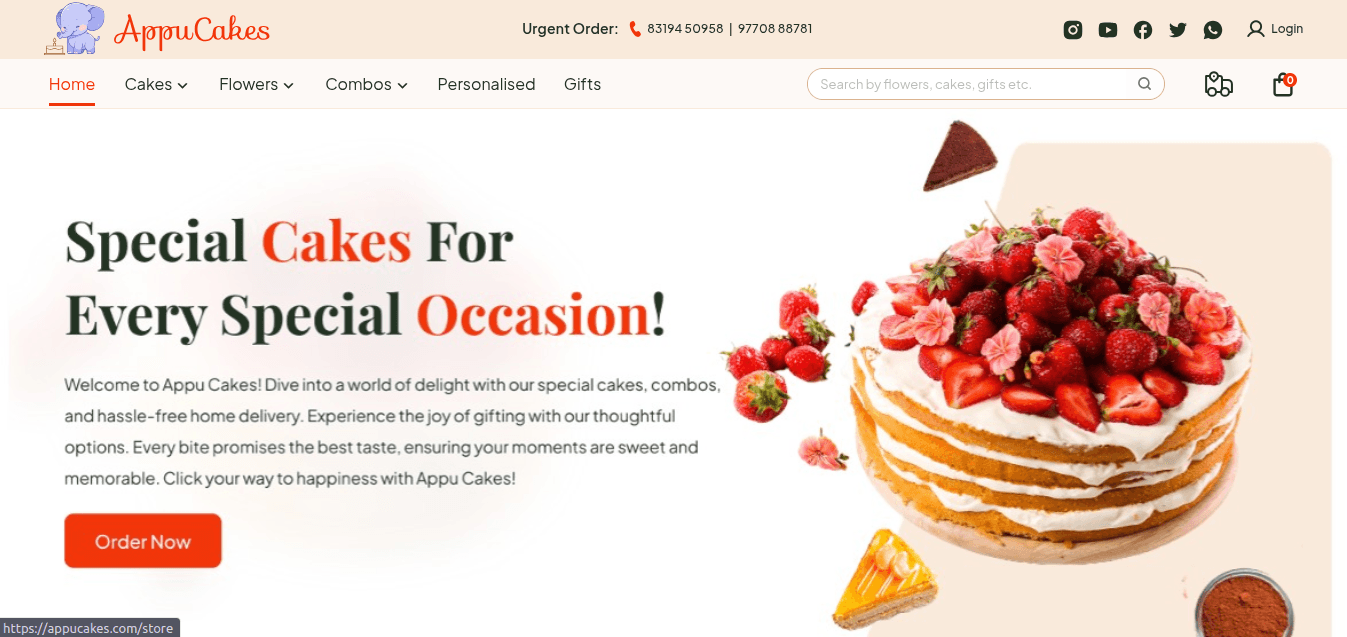 Home Baker Cakes